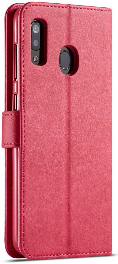 Samsung Galaxy A40 Stand Portemonnee Bookcase Hoesje Roze afbeelding 1
