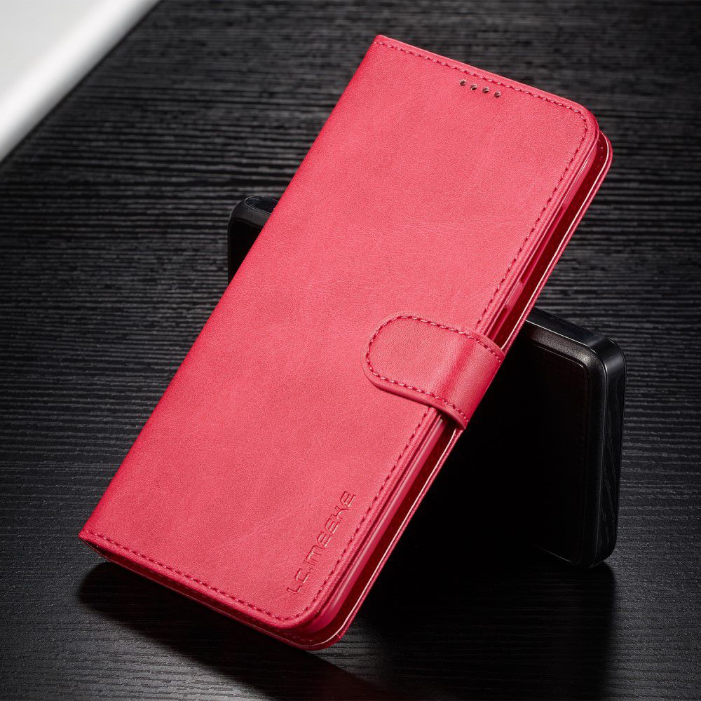 Samsung Galaxy A40 Stand Portemonnee Bookcase Hoesje Roze afbeelding 5