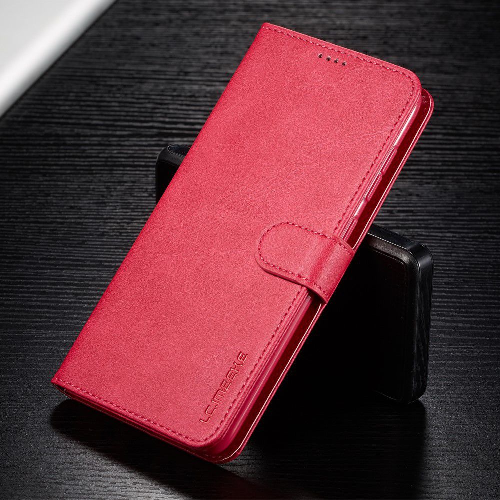 Samsung Galaxy A70 Stand Portemonnee Bookcase Hoesje Rood afbeelding 5