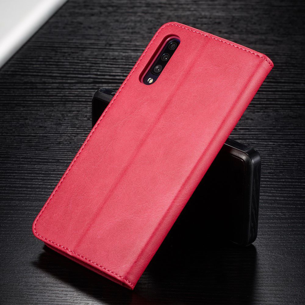 Samsung Galaxy A70 Stand Portemonnee Bookcase Hoesje Rood afbeelding 6