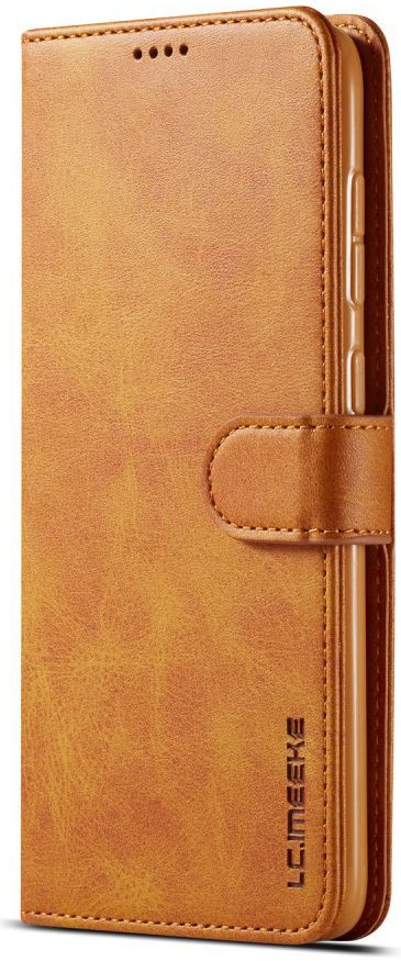 Samsung Galaxy A70 Stand Portemonnee Bookcase Hoesje Bruin afbeelding 4