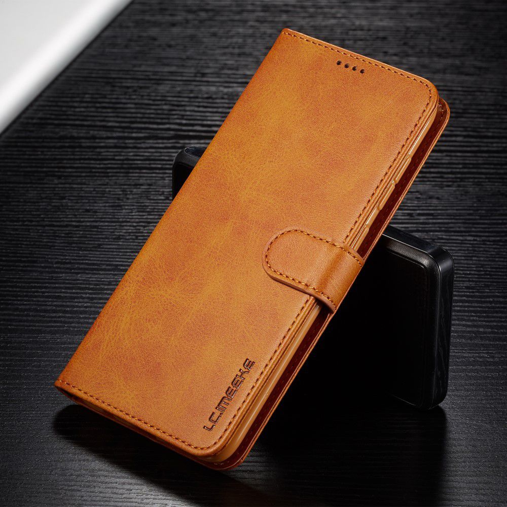 Samsung Galaxy A70 Stand Portemonnee Bookcase Hoesje Bruin afbeelding 5