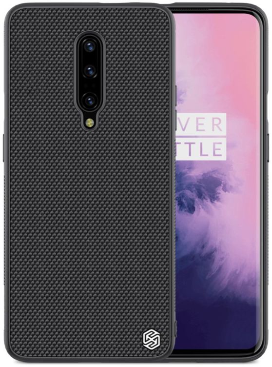 Nillkin Textured Hybride Hoesje OnePlus 7 Pro Zwart afbeelding 1