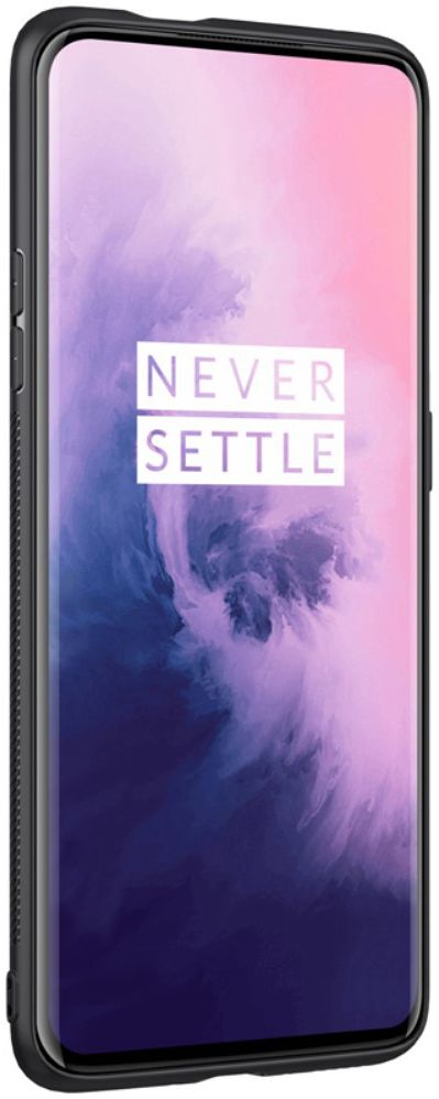 Nillkin Striped Hybride Hoesje OnePlus 7 Pro Zwart afbeelding 5