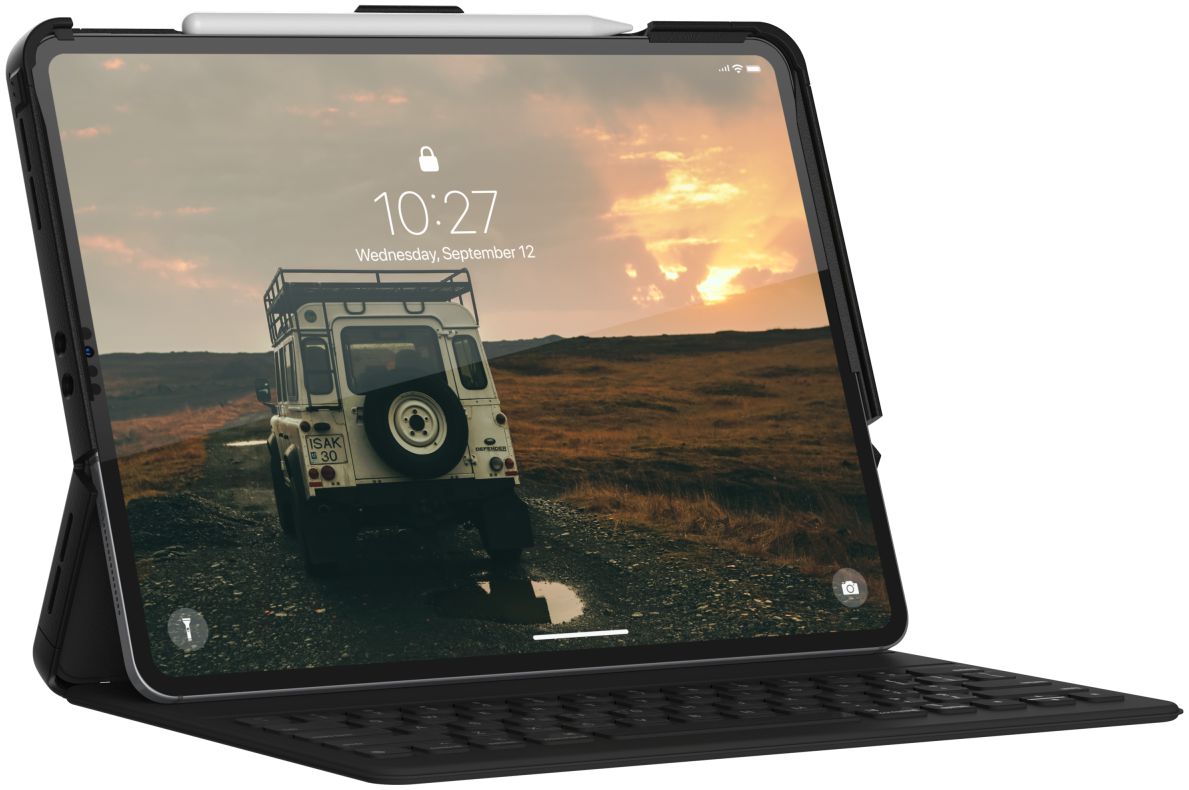 Urban Armor Gear Scout Hoes Apple iPad Pro 12.9 (2018) Zwart afbeelding 8