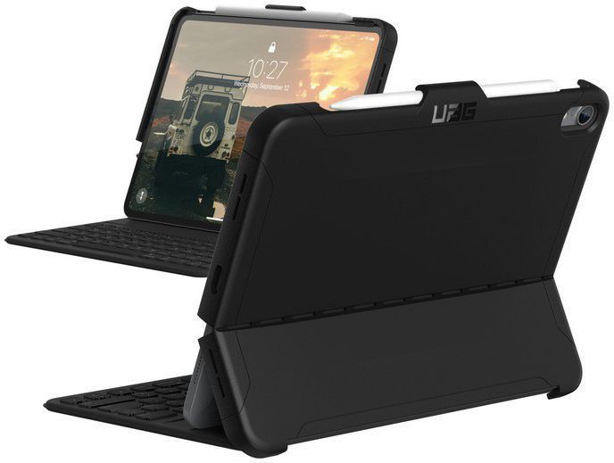 Urban Armor Gear Scout Hoes Apple iPad Pro 12.9 (2018) Zwart afbeelding 1