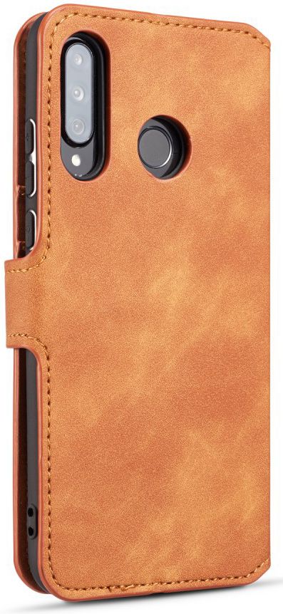 Huawei P30 Lite Retro Portemonnee Hoesje Bruin afbeelding 7