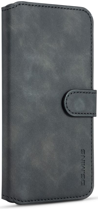 Huawei P30 Lite Retro Portemonnee Hoesje Zwart afbeelding 4