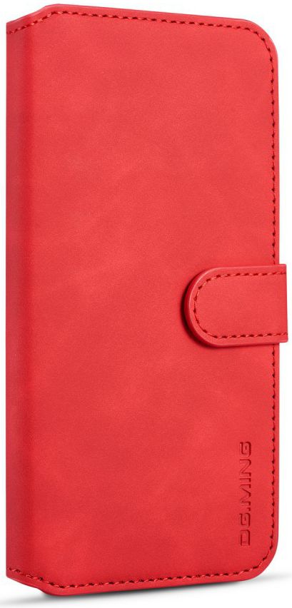 Huawei P30 Lite Retro Portemonnee Hoesje Rood afbeelding 4