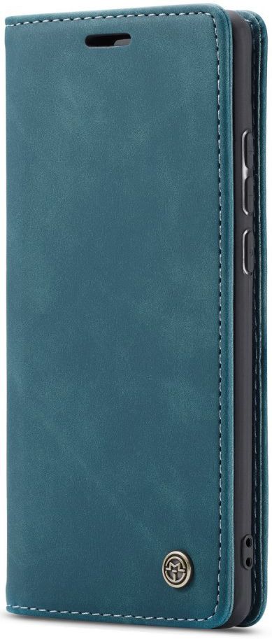 Samsung Galaxy A70 Retro Portemonnee Hoesje Blauw afbeelding 2
