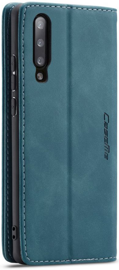 Samsung Galaxy A70 Retro Portemonnee Hoesje Blauw afbeelding 6