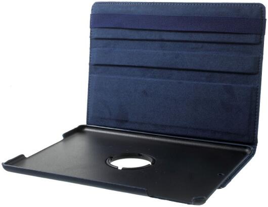 Apple iPad 2017 / 2018 / Air / Air 2 360° Draaibare Hoes Donker Blauw afbeelding 8