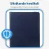 Apple iPad 2017 / 2018 / Air / Air 2 360° Draaibare Hoes Donker Blauw afbeelding 2
