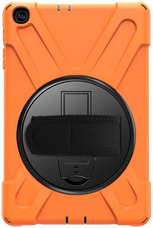 Samsung Galaxy Tab A 10.1 (2019) Hybride Kickstand Hoesje Oranje afbeelding 5