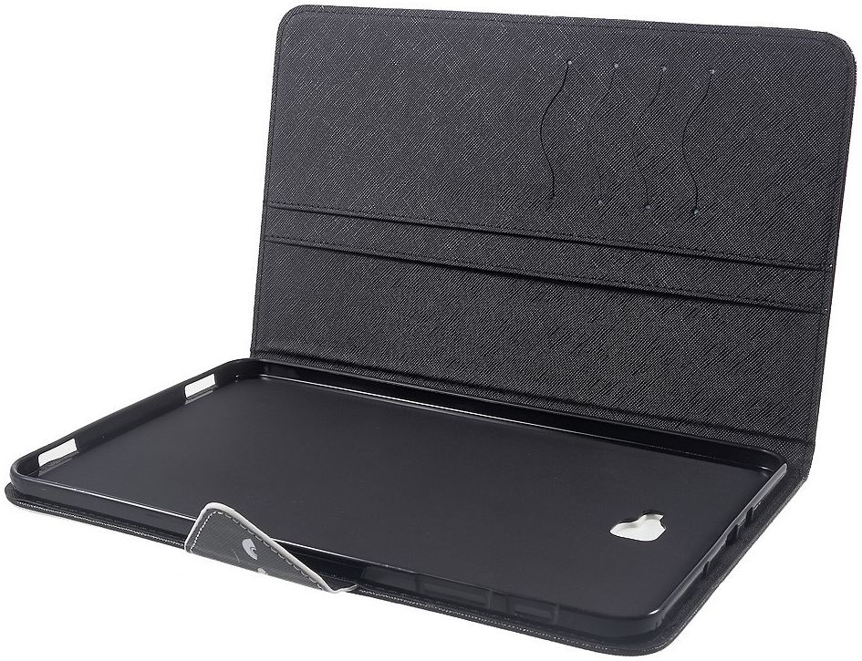 Samsung Galaxy Tab A 10.1 (2016) Portemonnee Hoesje Don't Touch Print afbeelding 2