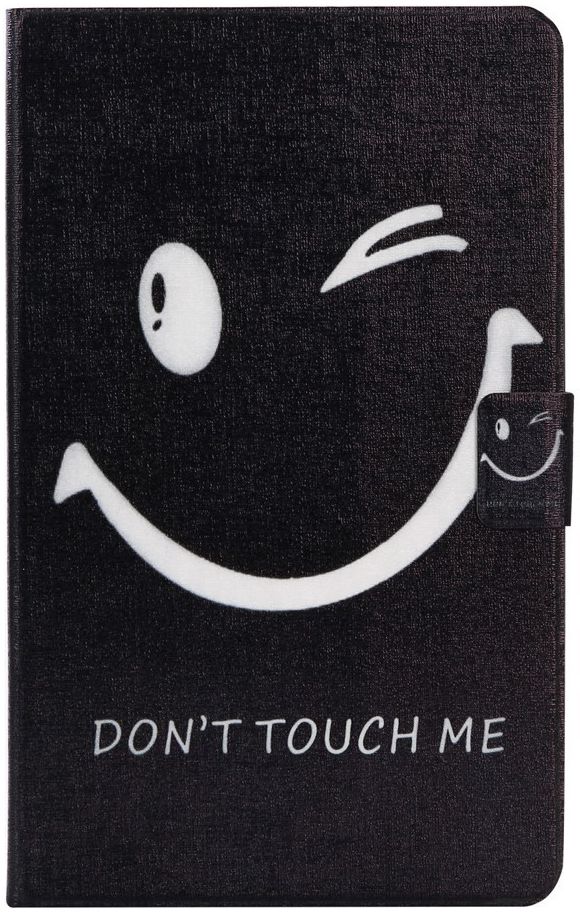 Samsung Galaxy Tab A 10.1 (2016) Portemonnee Hoesje Smile afbeelding 1