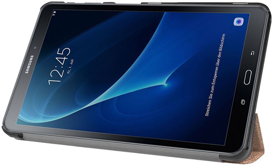 Samsung Galaxy Tab A 10.1 (2016) Tri-Fold Flip Case Roze afbeelding 3