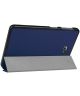 Samsung Galaxy Tab A 10.1 (2016) Tri-Fold Flip Case Blauw