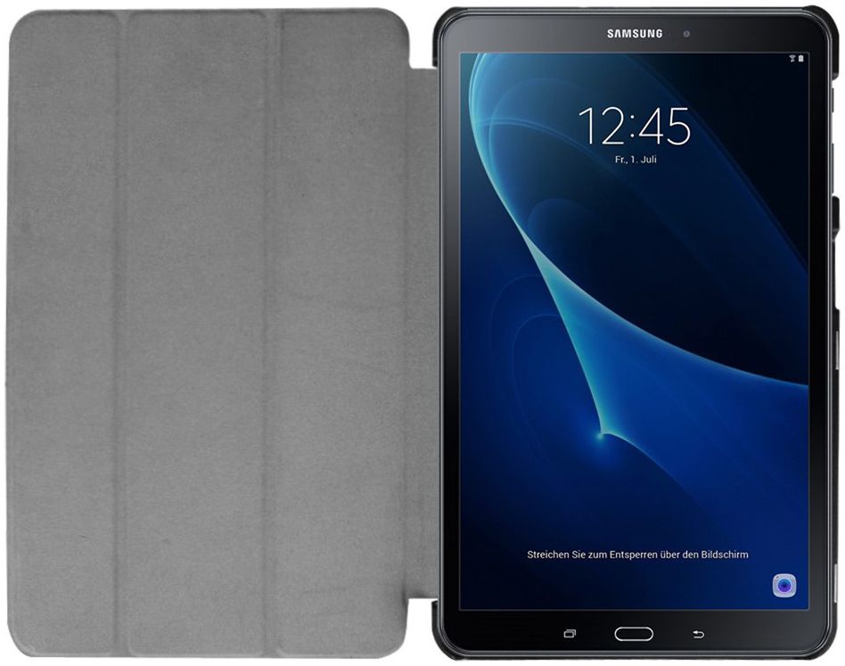 Samsung Galaxy Tab A 10.1 (2016) Tri-Fold Flip Case Blauw afbeelding 6