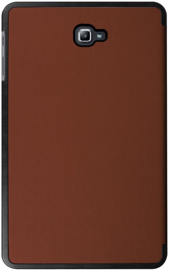 Samsung Galaxy Tab A 10.1 (2016) Tri-Fold Flip Case Bruin afbeelding 3