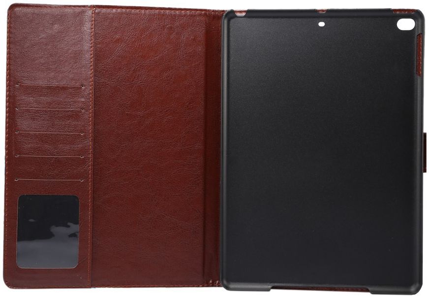 Apple iPad 2017 / 2018 / Air / Air 2 Jeans Portemonnee Hoesje Blauw afbeelding 6