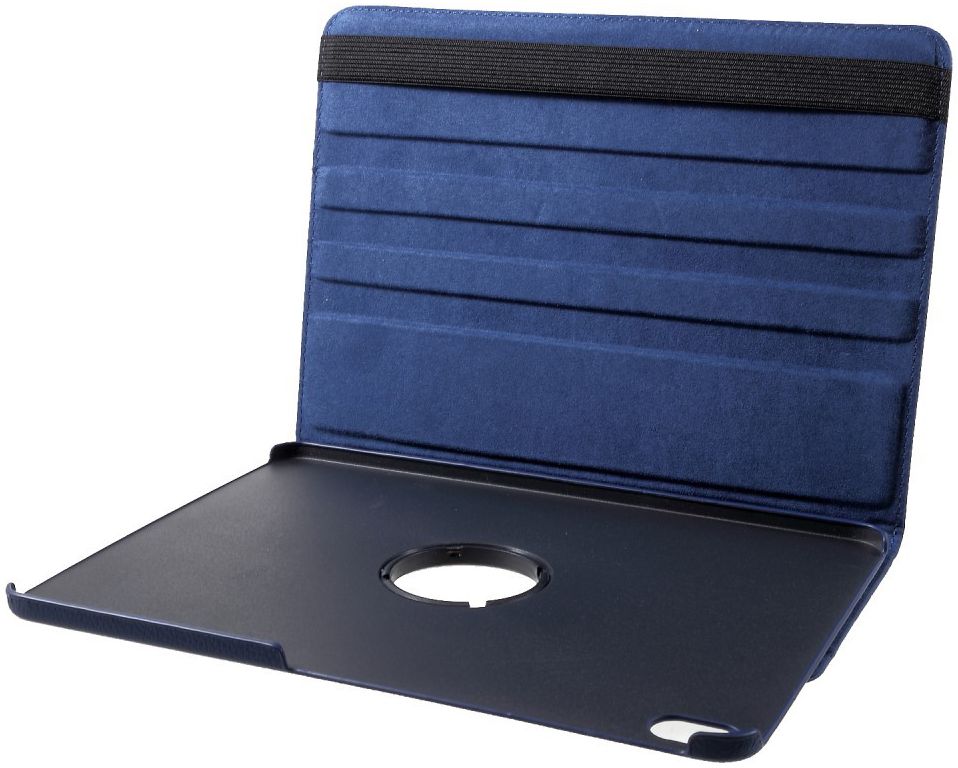 Apple iPad Pro 12.9 (2018) 360° Draaibare Hoes Donker Blauw afbeelding 5