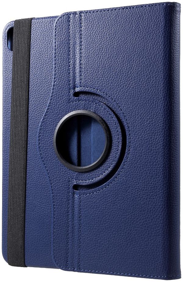 Apple iPad Pro 12.9 (2018) 360° Draaibare Hoes Donker Blauw afbeelding 6