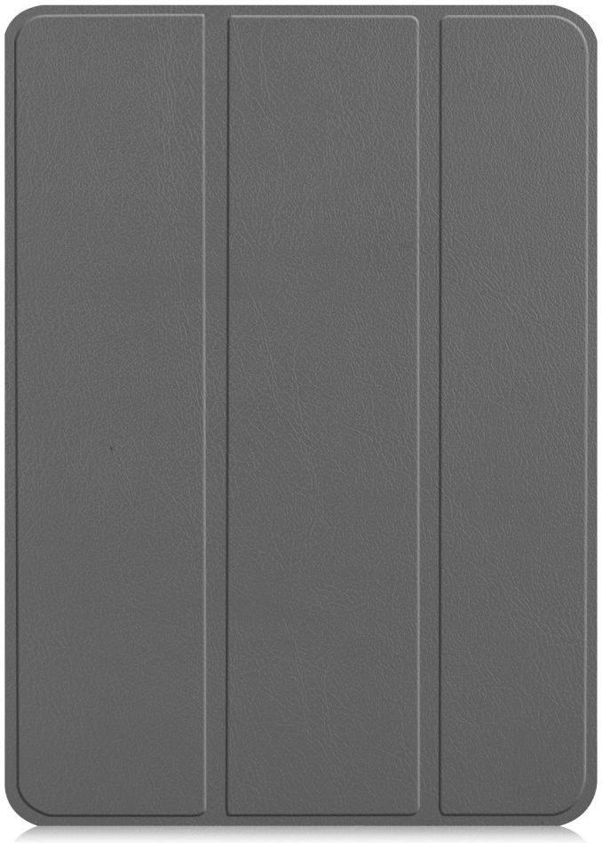 Apple iPad Pro 12.9 (2018) Tri-Fold Flip Case Grijs afbeelding 3
