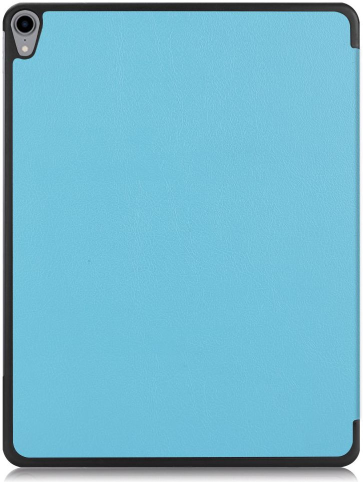 Apple iPad Pro 12.9 (2018) Tri-Fold Flip Case Blauw afbeelding 4