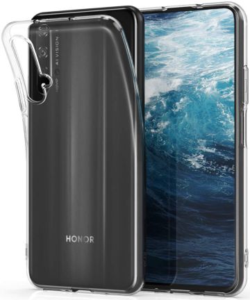 Honor 20 / Huawei Nova 5T Hoesje Dun TPU Transparant Hoesjes
