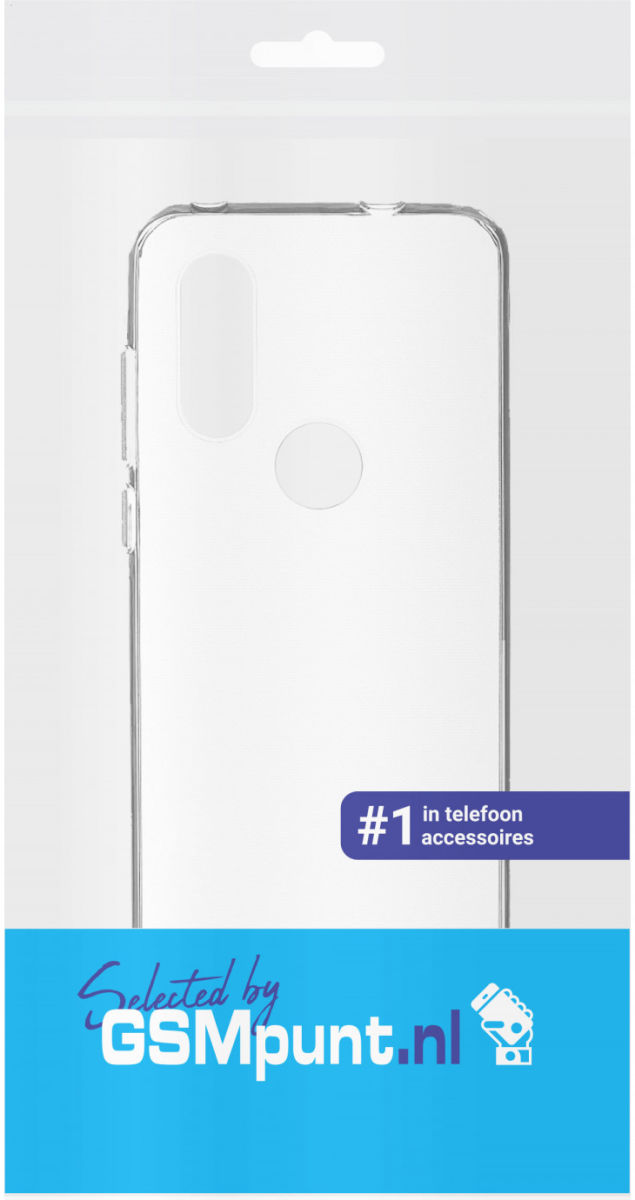 Motorola One Vision Hoesje Dun TPU Transparant afbeelding 3