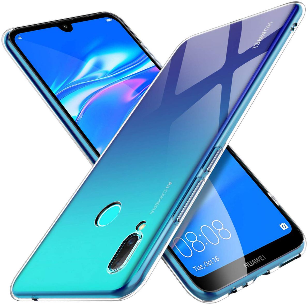 Motorola One Vision Hoesje Dun TPU Transparant afbeelding 5