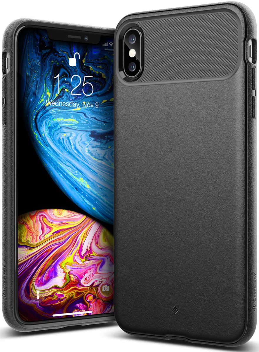 Caseology Vault Apple iPhone XS Max Hoesje Zwart afbeelding 1