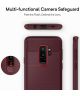 Caseology Vault Samsung Galaxy S9 Plus Hoesje Burgundy
