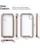 Caseology Skyfall Apple iPhone XR Hoesje Transparant/Roze Goud