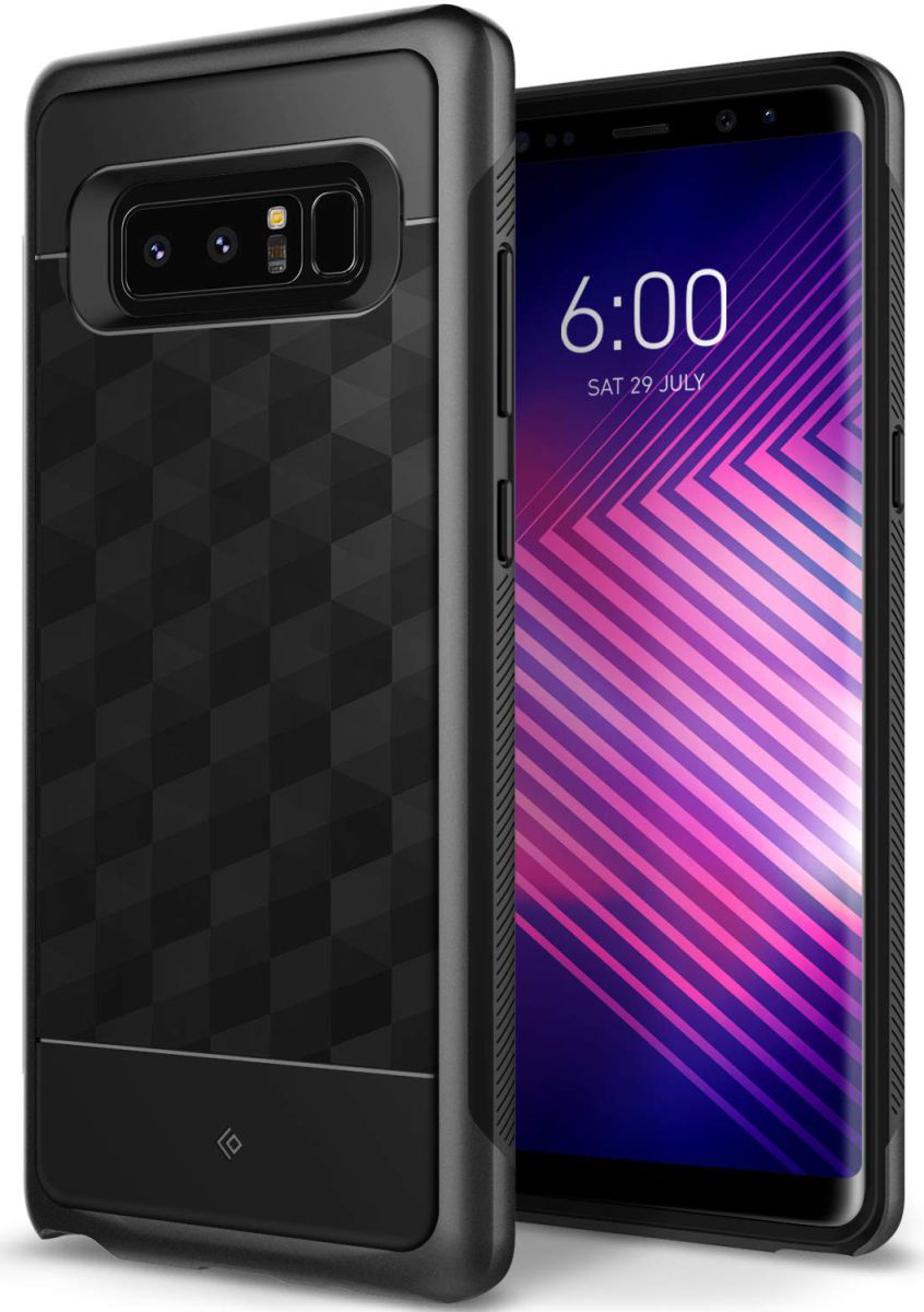 Caseology Parallax Samsung Galaxy Note 8 Hoesje Zwart afbeelding 1