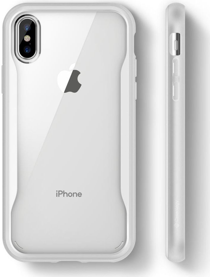 Caseology Coastline Apple iPhone XS / X Hoesje Transparant/Wit afbeelding 7