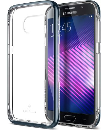 Caseology Skyfall Samsung Galaxy S7 Hoesje Transparant/Blauw Hoesjes