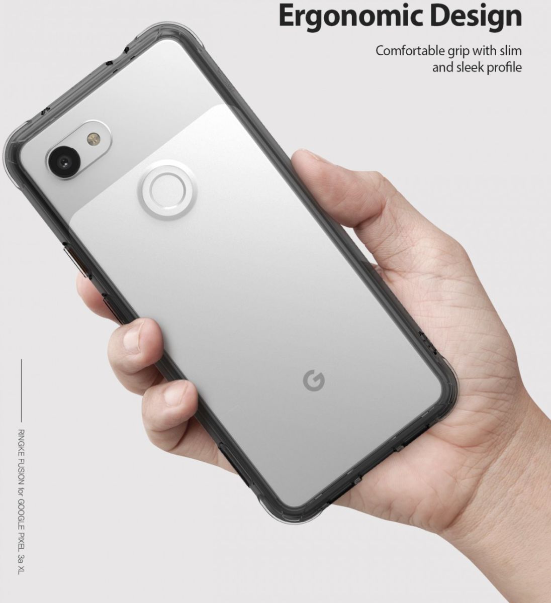 Ringke Fusion Google Pixel 3a XL Hoesje Zwart afbeelding 6