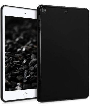 Apple iPad Mini 5 TPU Back Cover Hoesje Zwart Hoesjes