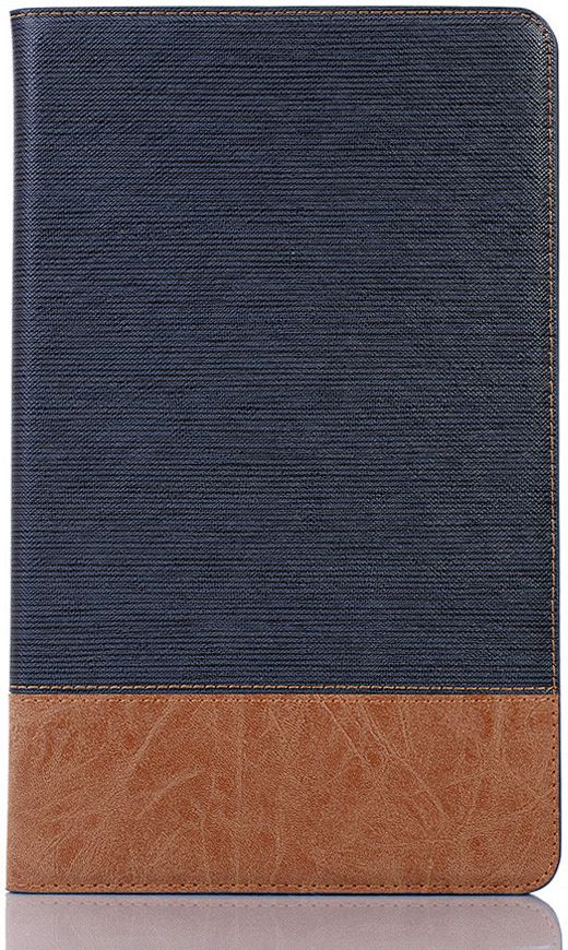 Samsung Galaxy Tab A 10.1 (2019) Linnen Portemonnee Hoesje Blauw afbeelding 1