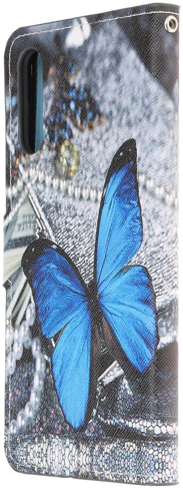 Samsung Galaxy A50 Book Case Hoesje Wallet met Print Butterfly afbeelding 3