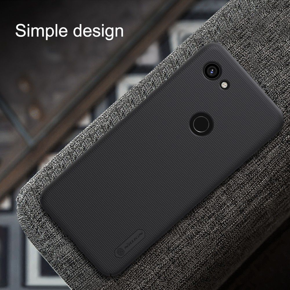 Nillkin Super Frosted Google Pixel 3A Shield Hoesje Zwart afbeelding 9