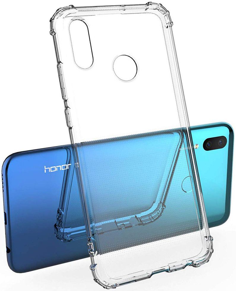 Huawei P Smart Plus (2019) Schokbestendig TPU Hoesje Transparant afbeelding 1