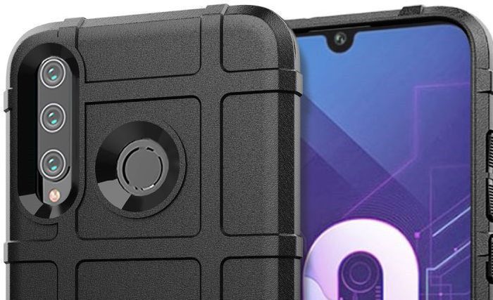 Huawei P Smart Plus (2019) Rugged Armor Hoesje Zwart afbeelding 3