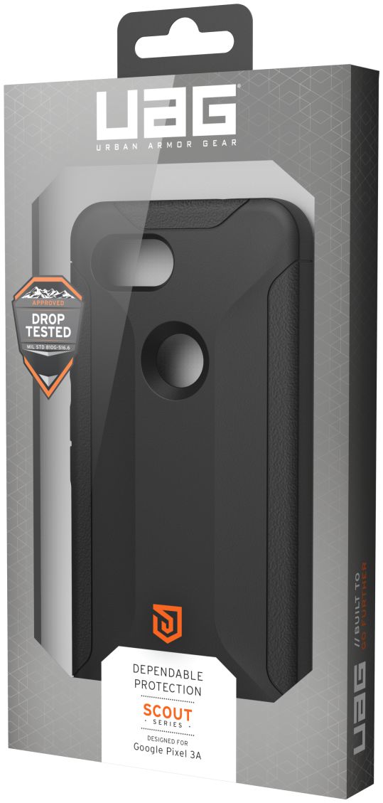 Urban Armor Gear Scout Series Google Pixel 3A Hoesje Zwart afbeelding 15