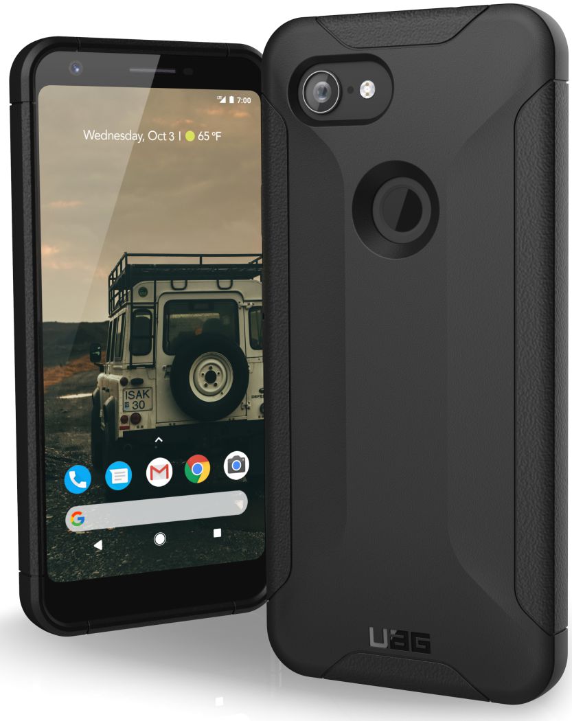 Urban Armor Gear Scout Series Google Pixel 3A Hoesje Zwart afbeelding 1
