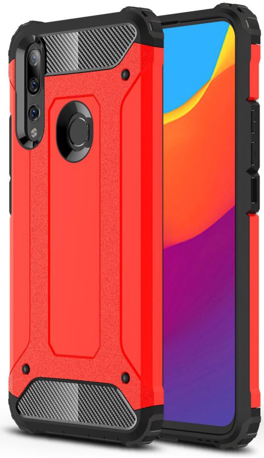 Huawei P Smart Z Hybride Hoesje Rood afbeelding 1