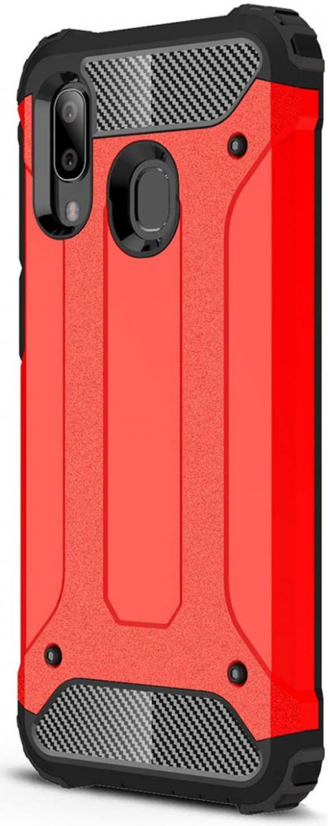 Huawei P Smart Z Hybride Hoesje Rood afbeelding 2