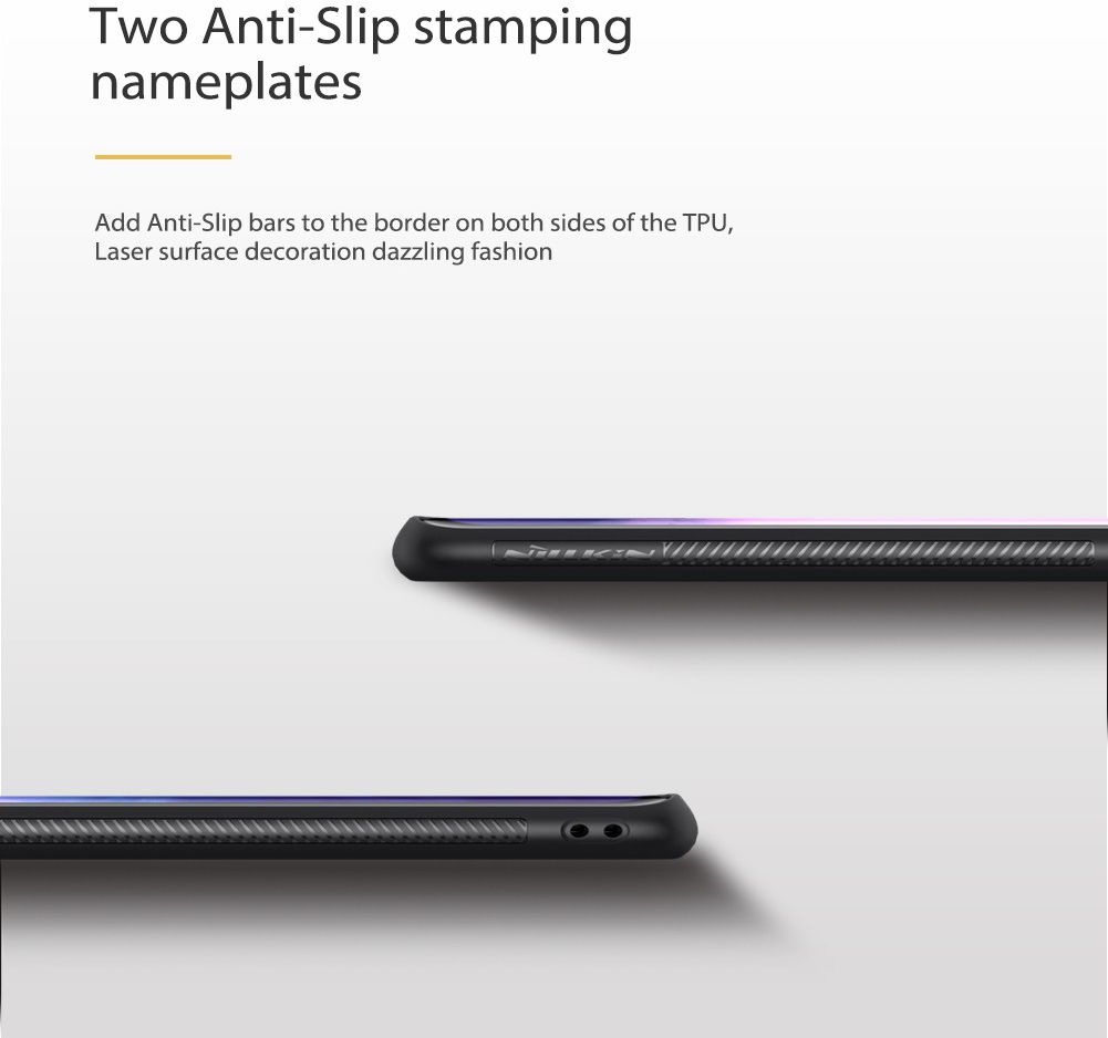 Nillkin Shiny Series OnePlus 7 Pro Hybride Hoesje Zwart afbeelding 8